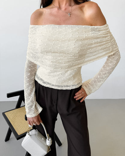 Caplan Top - Apricot