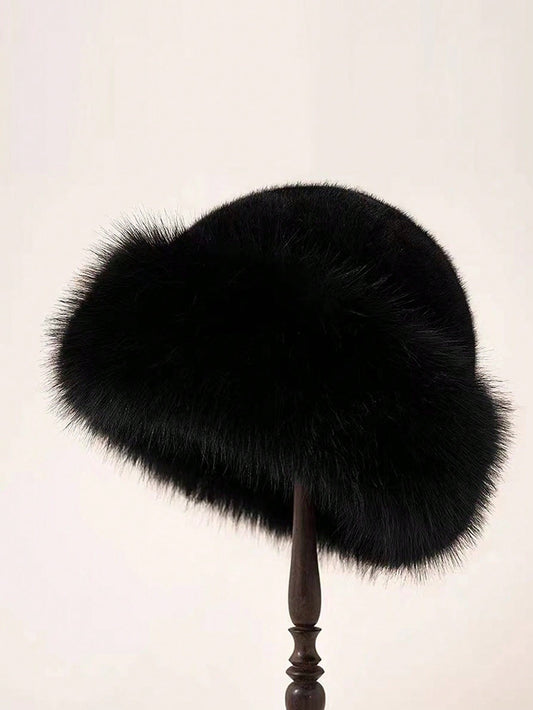 Warm Fleece Earwarmer Bucket Hat Windproof Winter Style