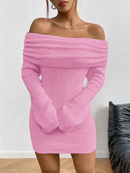 Evelina Knitted Mini Dress