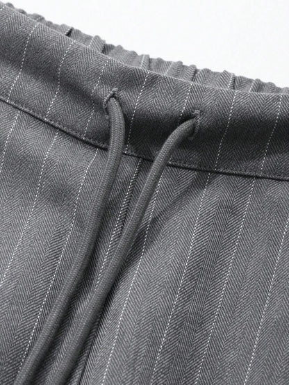 Minimalist Wide Leg Pants For Women Casual Solid Color Long Loose Mid Waist Trousers
