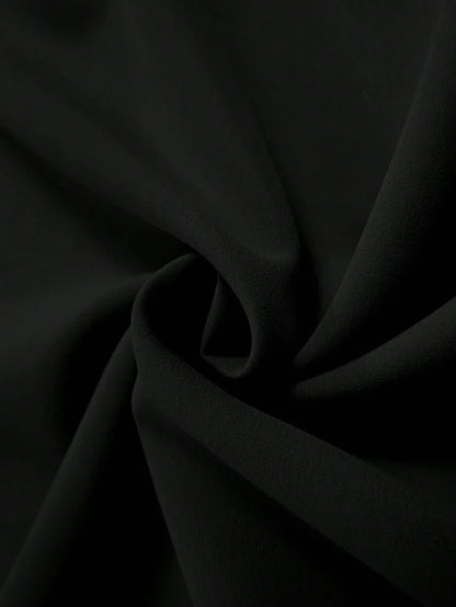 Pleated High Waist Decorative Belt Skirt With Pockets