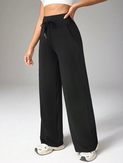 Zenflex Drawstring Flare Pants