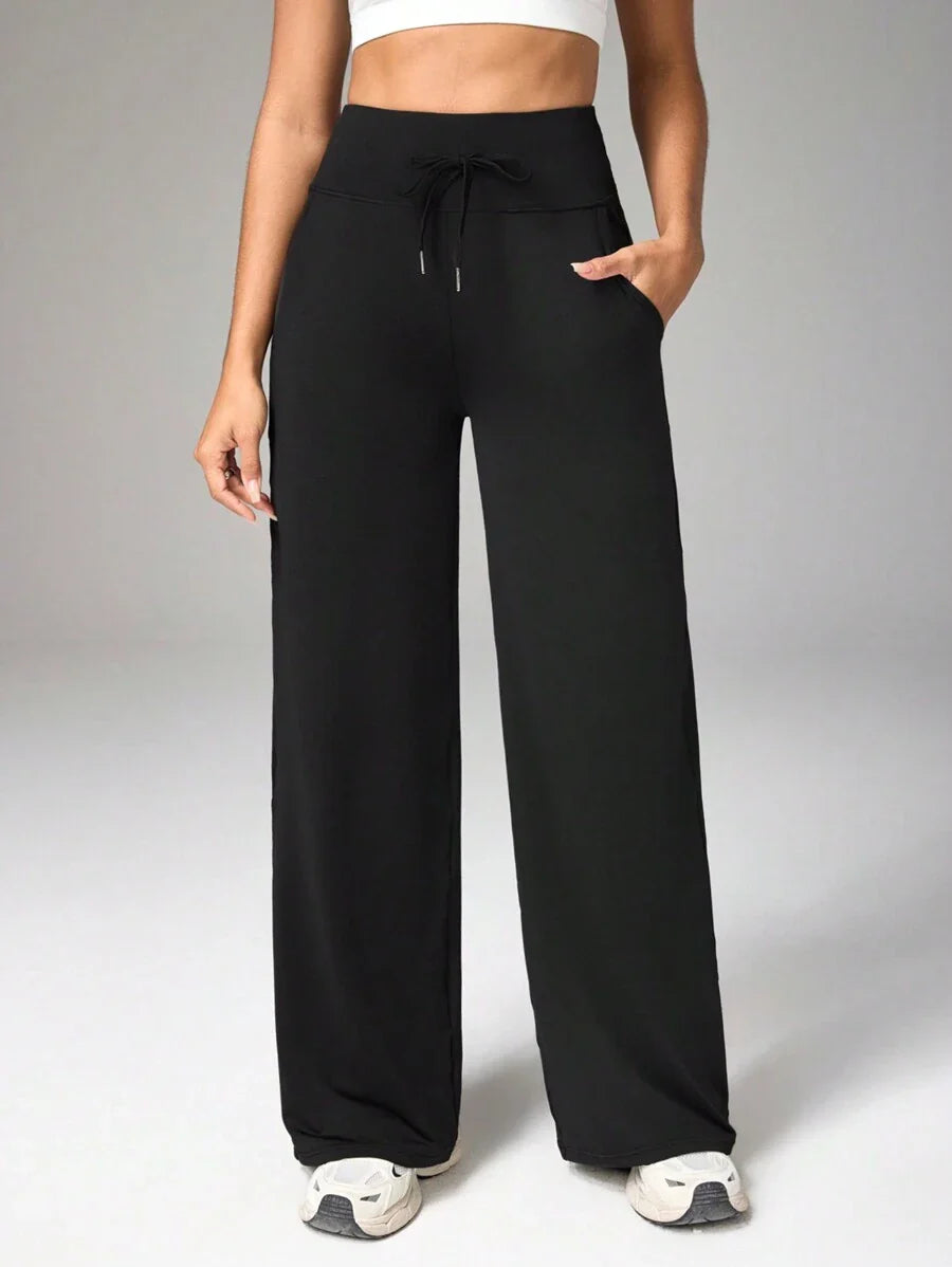 Zenflex Drawstring Flare Pants
