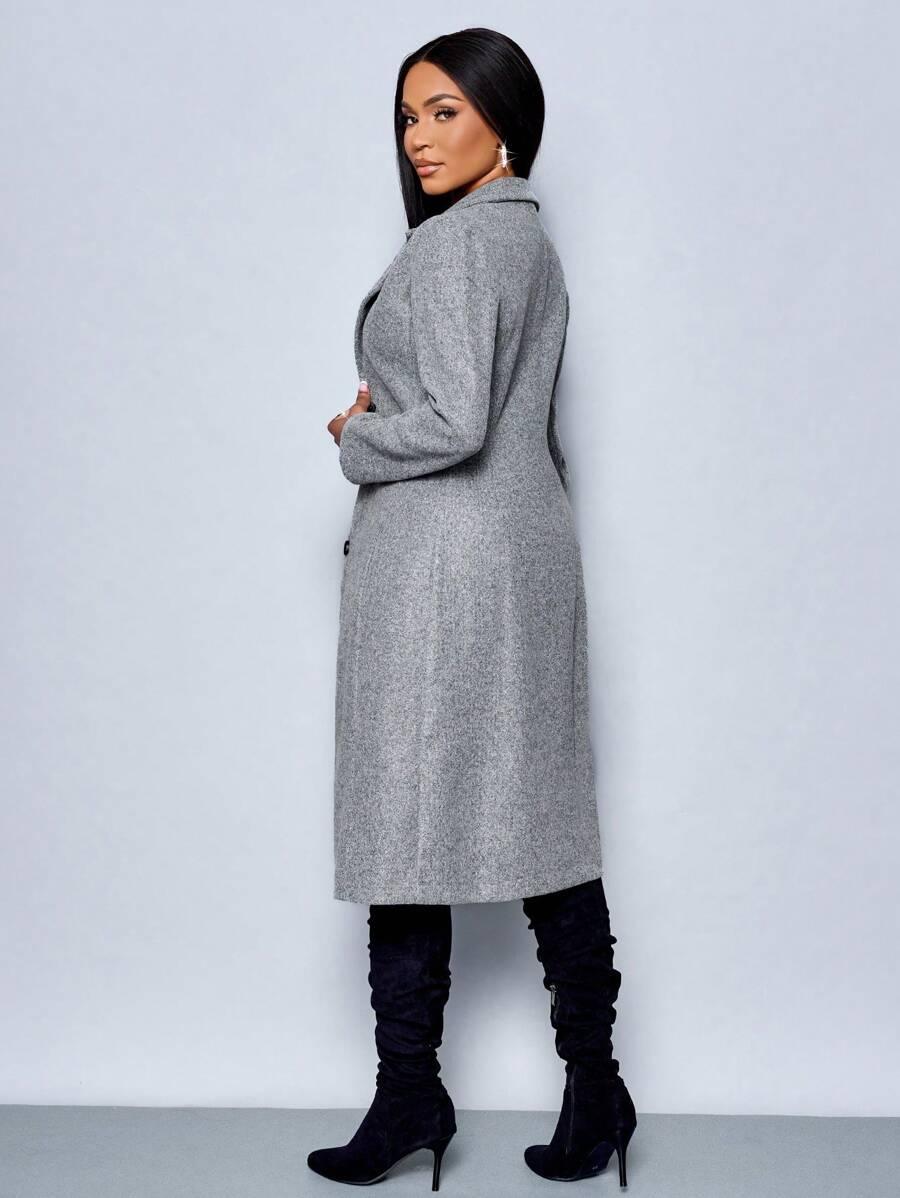 Winter Jacket With Defined Waist For Polished Workwear