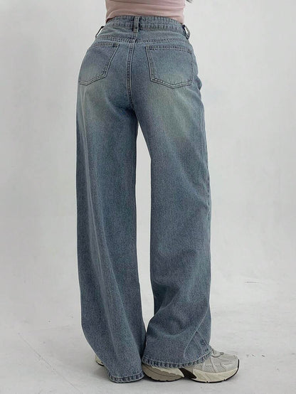 Low Waist Straight Jeans