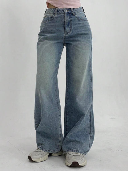 Low Waist Straight Jeans