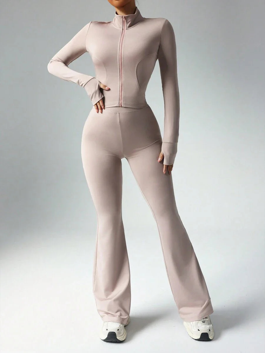 Zip Studio Slim Jacket Pant Set