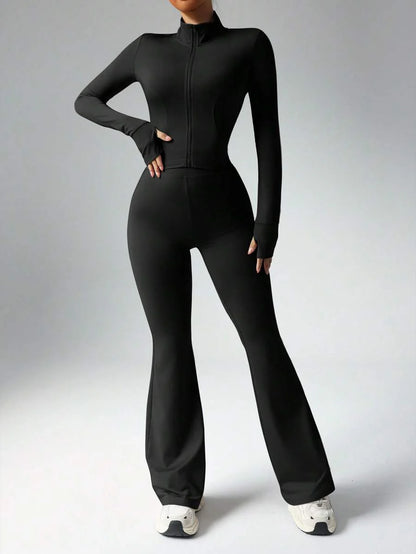 Zip Studio Slim Jacket Pant Set