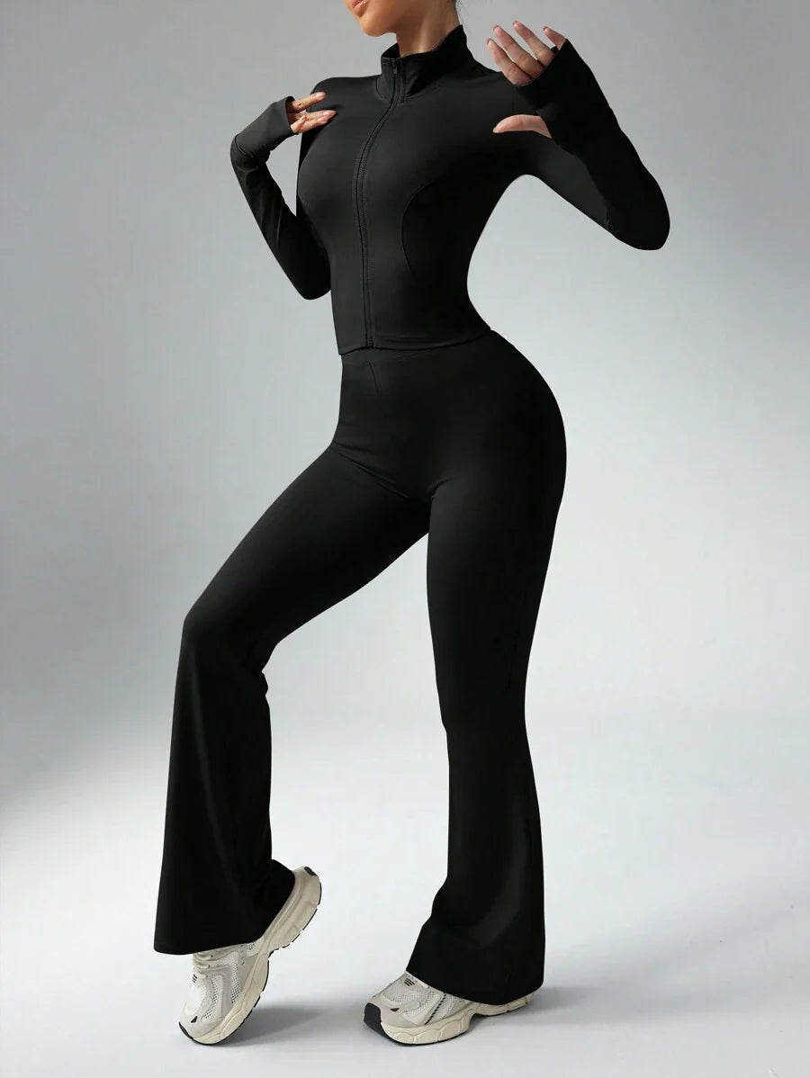Zip Studio Slim Jacket Pant Set