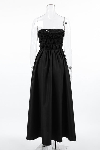 Sexy Patchwork Strapless Strapless Dresses