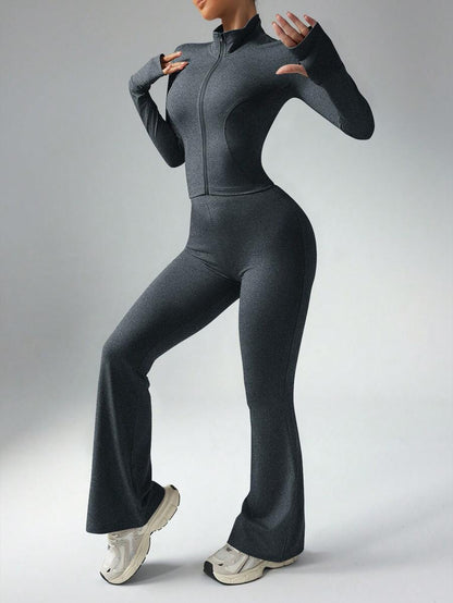 Zip Studio Slim Jacket Pant Set