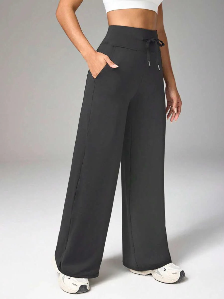 Zenflex Drawstring Flare Pants