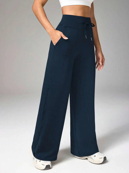 Zenflex Drawstring Flare Pants