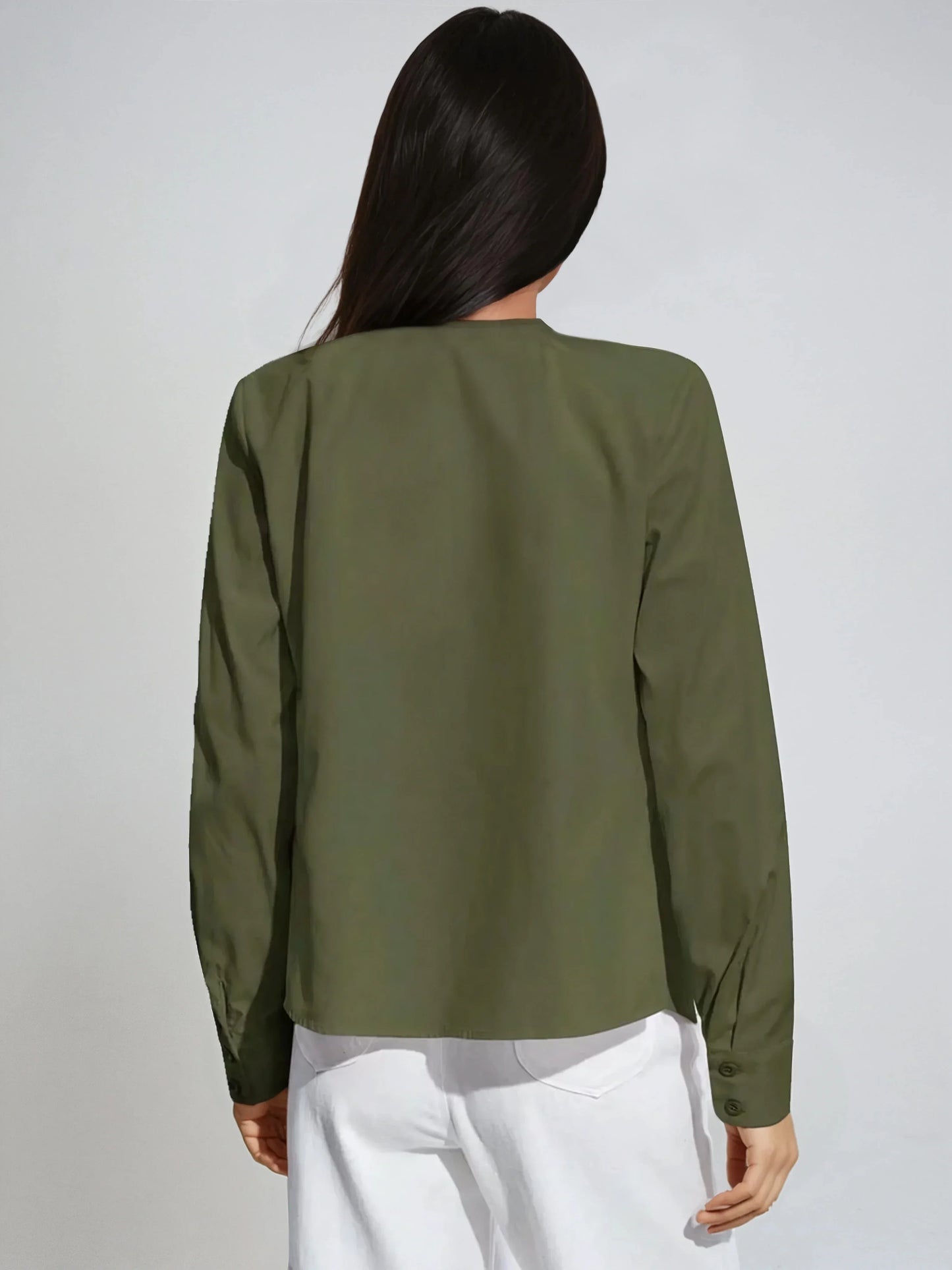 Lapel Button Shirt Casual Vintage Classic Collection