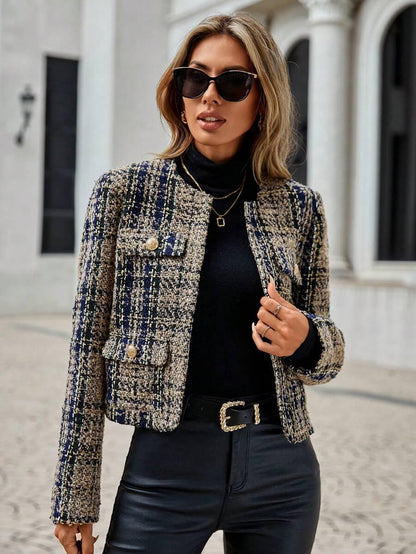 Wool Blend Jacket For Daily Wear Essentials Comfortable