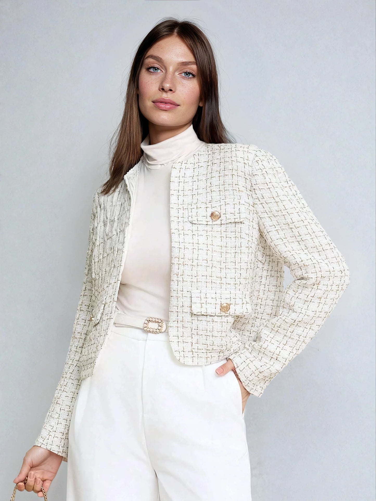 Wool Blend Jacket For Daily Wear Essentials Comfortable