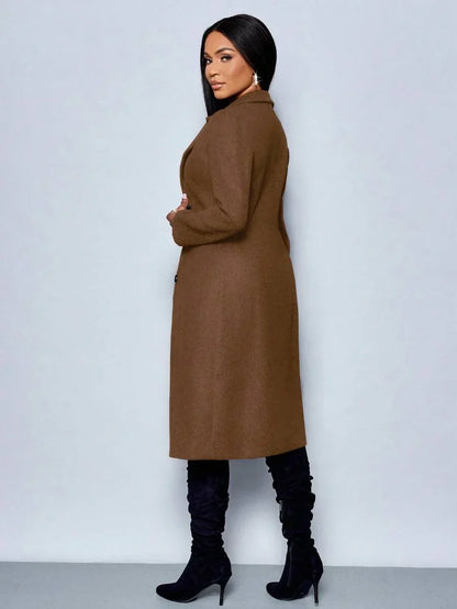 Winter Jacket With Defined Waist For Polished Workwear