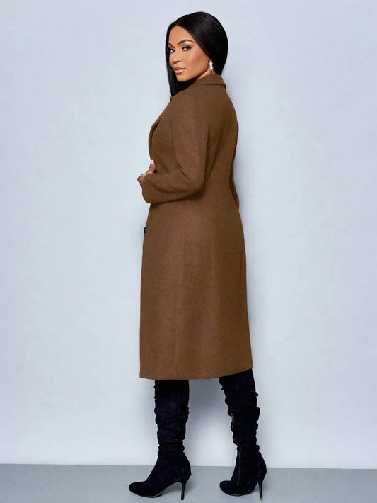 Winter Jacket With Defined Waist For Polished Workwear