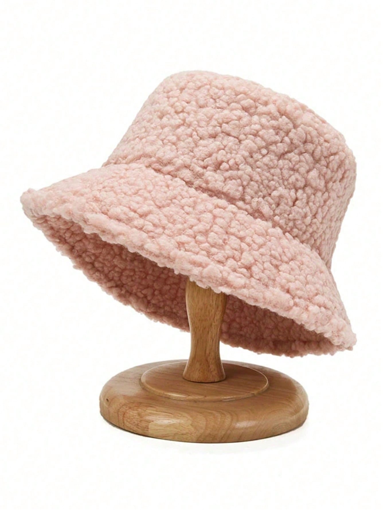 Mongolian Plush Winter Warm Furry Beanie Cap for Women