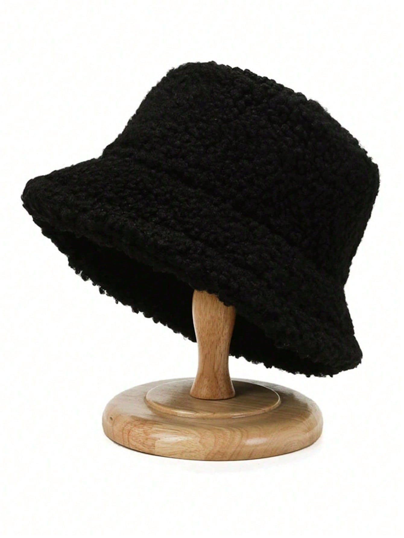 Mongolian Plush Winter Warm Furry Beanie Cap for Women