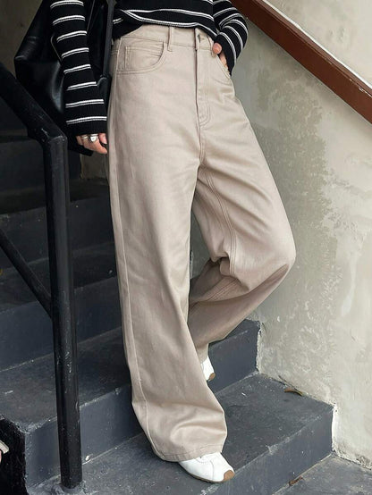 Low Waist Straight Jeans