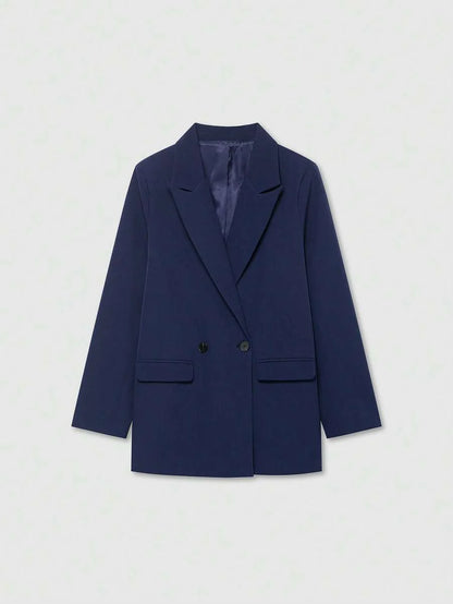 Lapel Crest Blazer