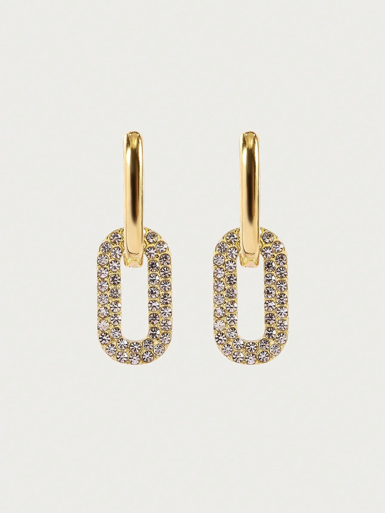 Gold Geometric Earrings Dual Wear Styles Everyday Elegant