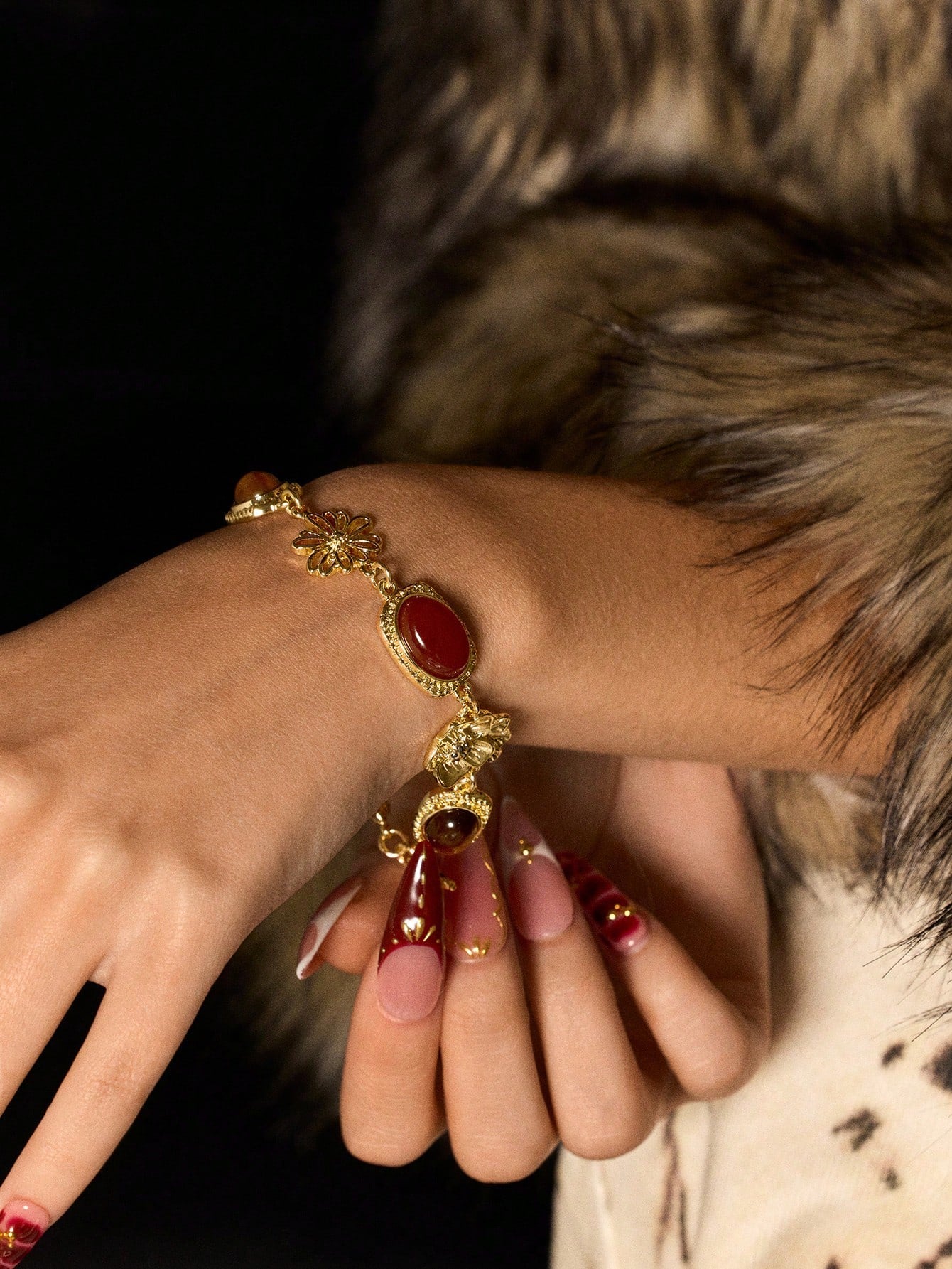Vintage Tiger Eye Bracelet