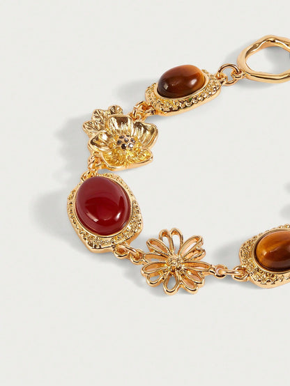 Vintage Tiger Eye Bracelet