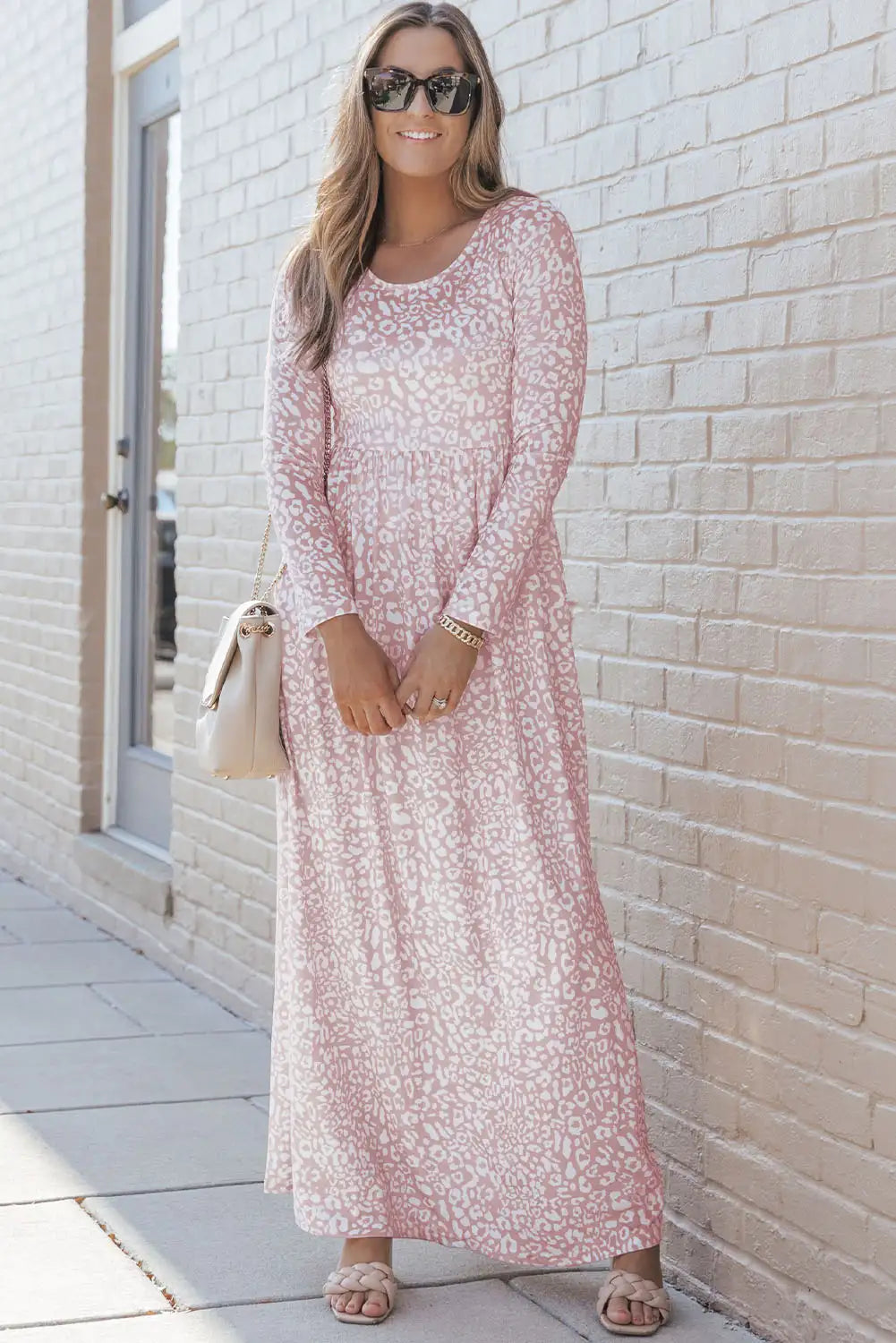 leopard print maxi dress 2