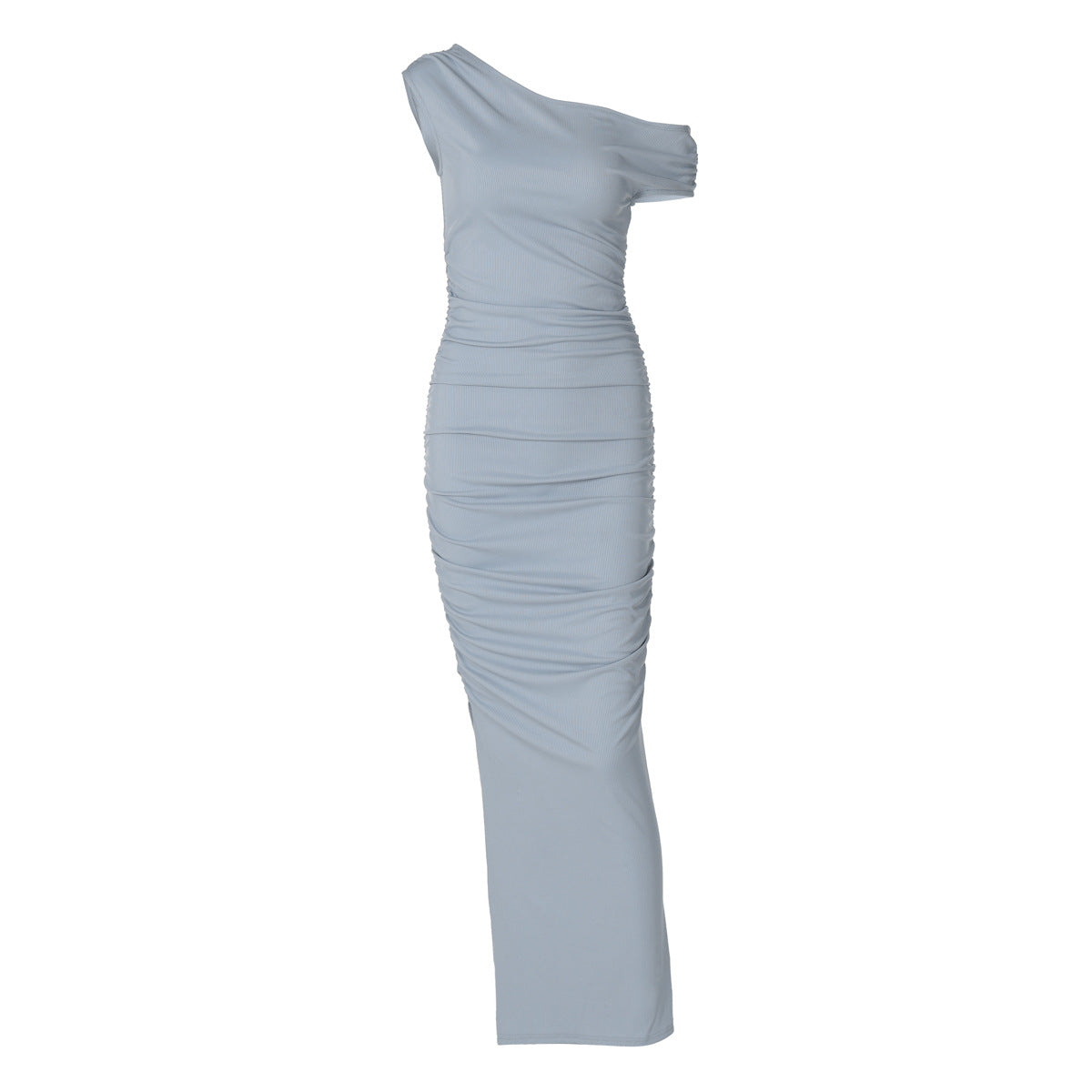 Mystical Off Shoulder Dress - Grey