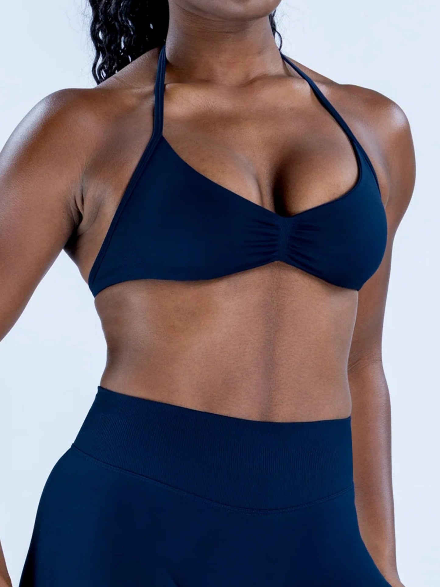Seamless Halter Bra Beautiful Back Yoga Underwear Vest