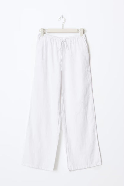 Amaya Linen Blend Trousers