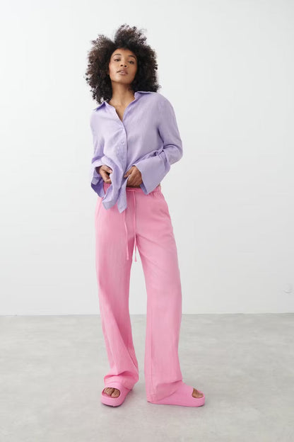 Amaya Linen Blend Shirt
