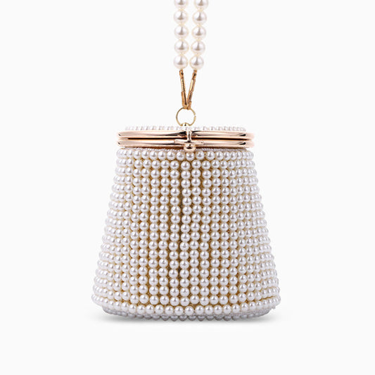 Rica Pearl Handbag Studded