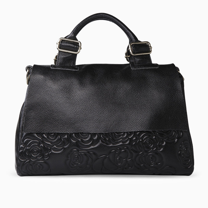 Misty Genuine Leather Tote Bag Medium Size