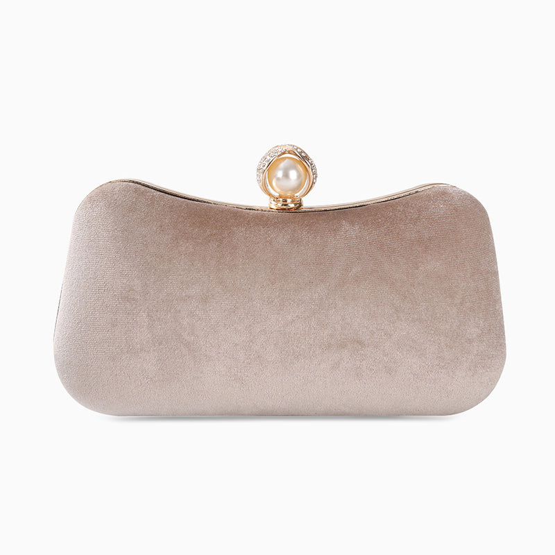 Megan Velvet Clutch