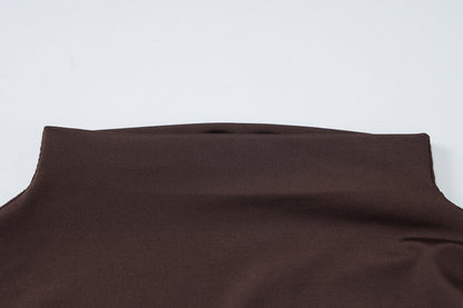 Gema Mini Dress - Brown