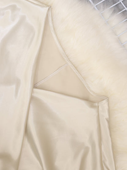 V-neck Long Sleeve Side Straps Silk Chiffon Blouse