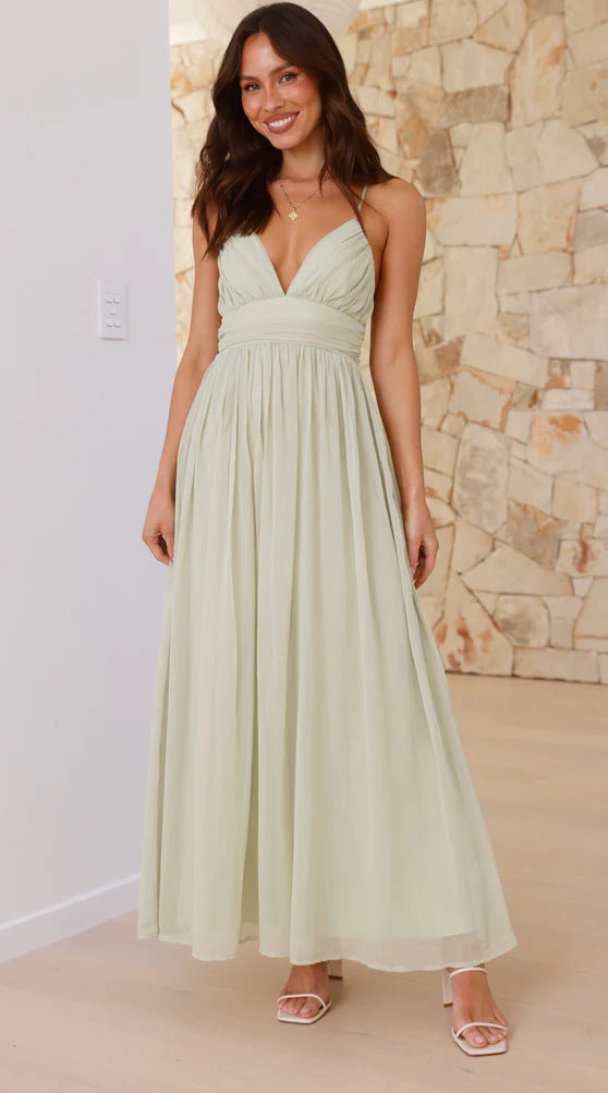 Croft Dress - Green