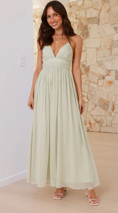 Croft Dress - Green
