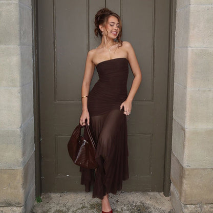 Felipe Dress - Brown