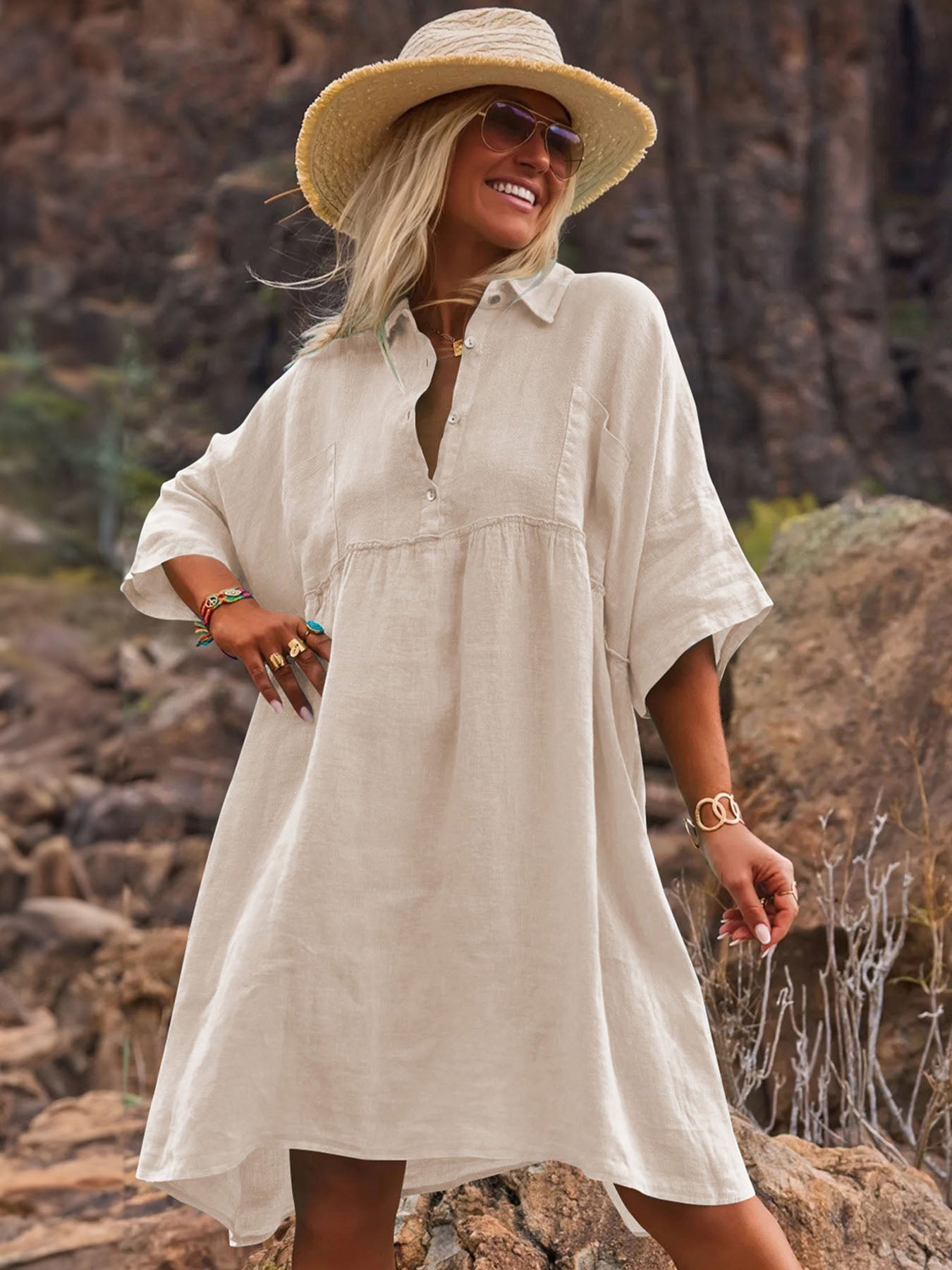 Polo Loose Dress