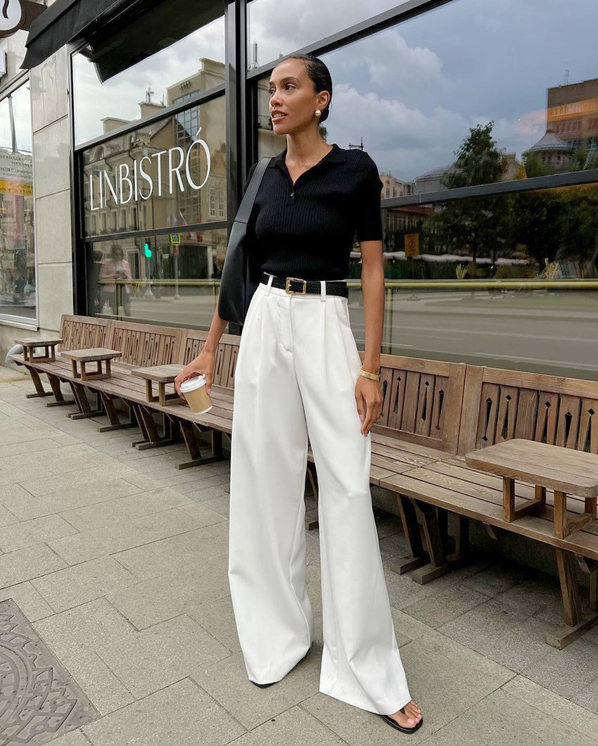 Old Money Pants - White