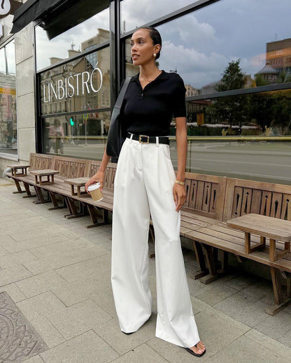 Old Money Pants - White
