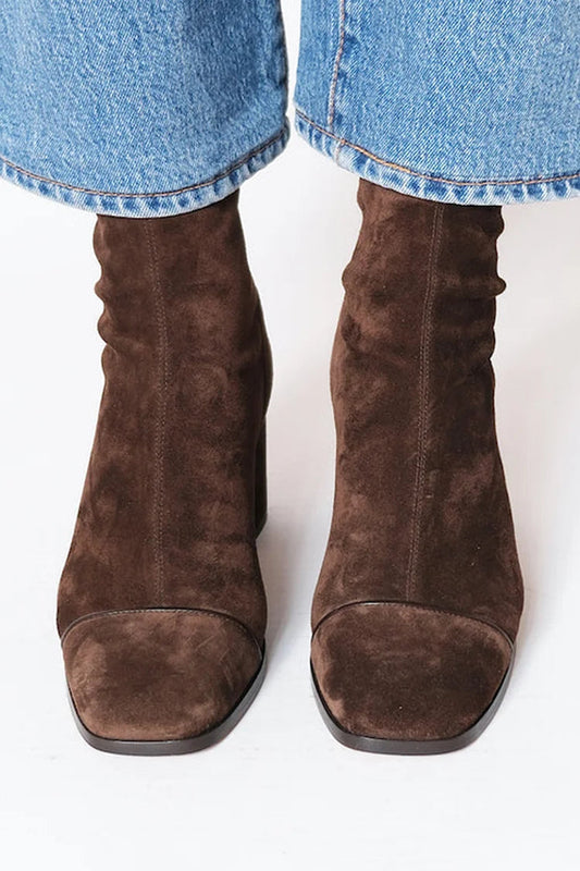 Anna & Rose | Rosalie | Sculpted Square Heel Boots