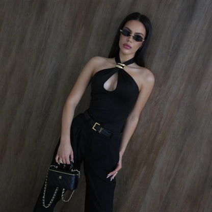 Pansy Top - Black