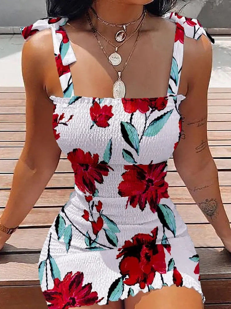 Off-the-shoulder Strapless Fitted Short Dress