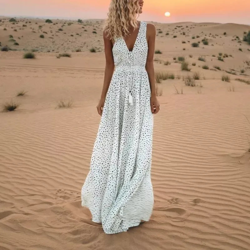Summer Maxi Sundress for Beach