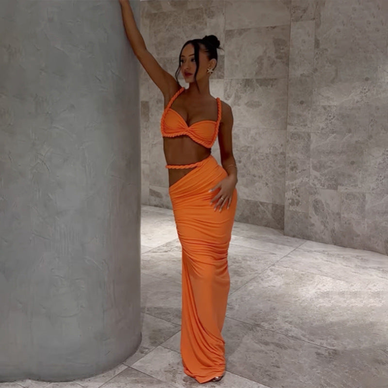 Makoko Co-Ord set - Orange